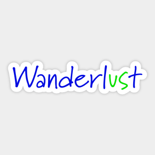 Wanderlust Sticker